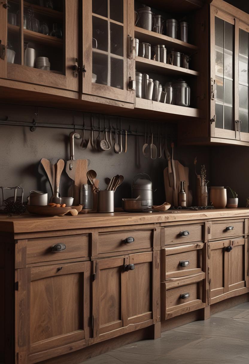 21 Inspiring kitchen cabinet ideas: from modern to classic designs 18 11. Unique repeated material cabinets-1