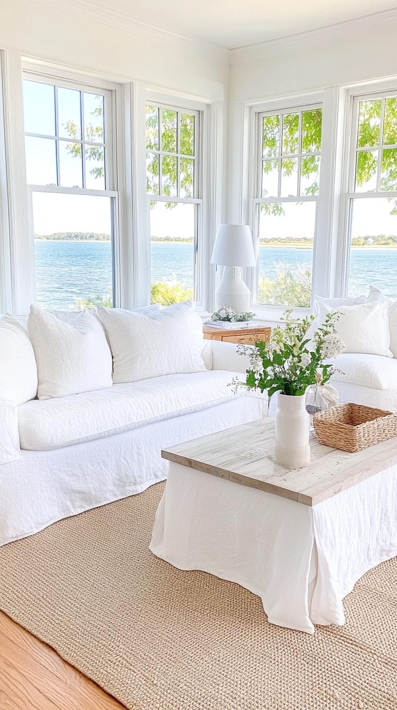 20 unique coast builder living room ideas that wow 19 5. Use light linen slip covers on seating to remind you of an airy ambience by the sea