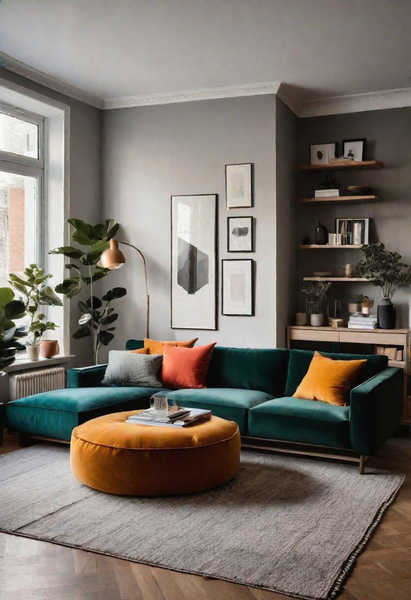 Small Space, Big Impact: 34 Minimalist Living Room Ideas for Every Apartment 33 31. Versatile Floor Cushions for Extra Seating-0