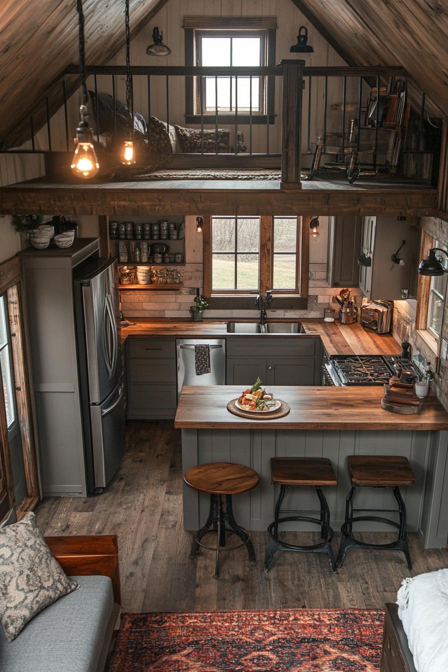 20 Genius tiny kitchen ideas for small apartments 51 16. Versatile kitchen islands for apartments-2