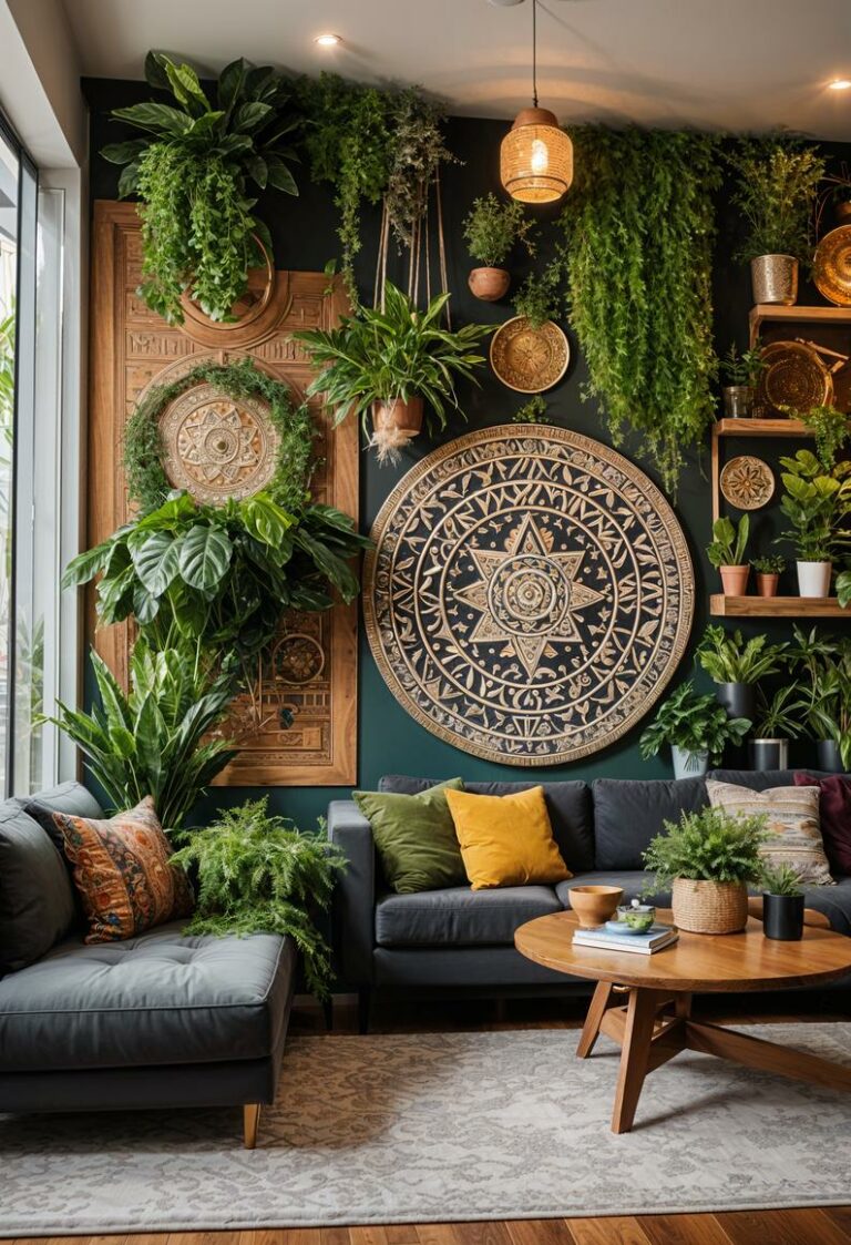 45 Chic & Modern Boho Living Room Ideas To Copy