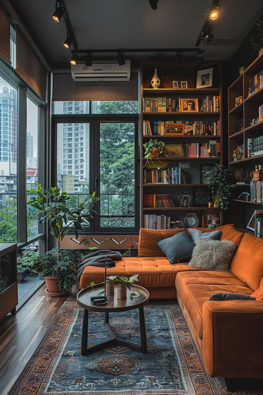 25 Genius Tiny Living Room Ideas 62 20. Vertical space maximization Ideas-0