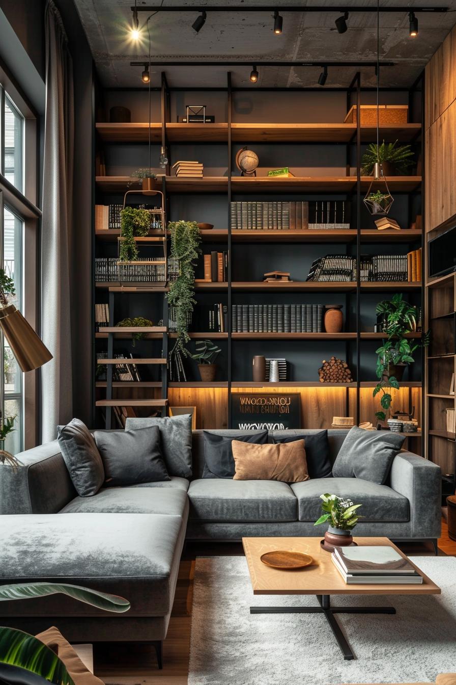 25 Genius Tiny Living Room Ideas 64 20. Vertical space maximization Ideas-2