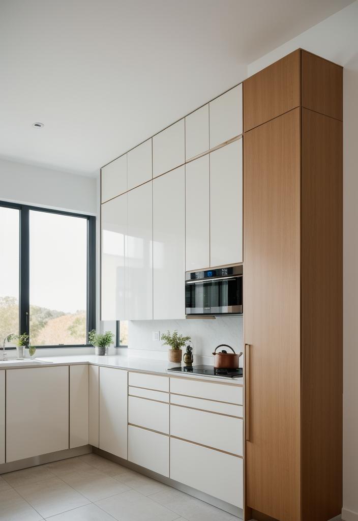 39 Cutting-Edge Modern Kitchen Design Ideas: Contemporary Style 32 25. Vertical Storage Solutions-0