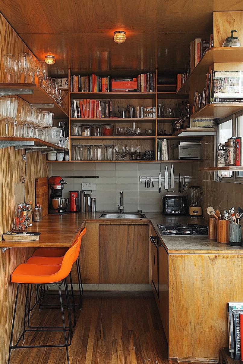 20 Genius tiny kitchen ideas for small apartments 38 12. Vertical storage solutions for small kitchen-1