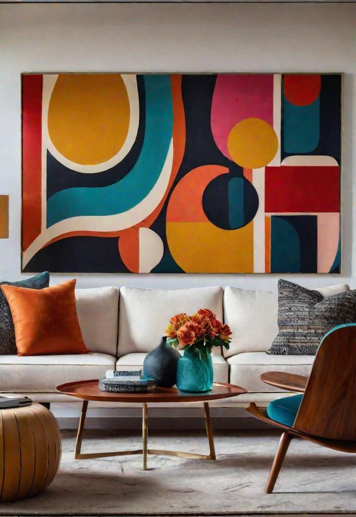 27 schöne Mitte des Jahrhunderts moderne Wohnzimmer 11 9. lebendige abstrakte Kunstwerke: Blog-0