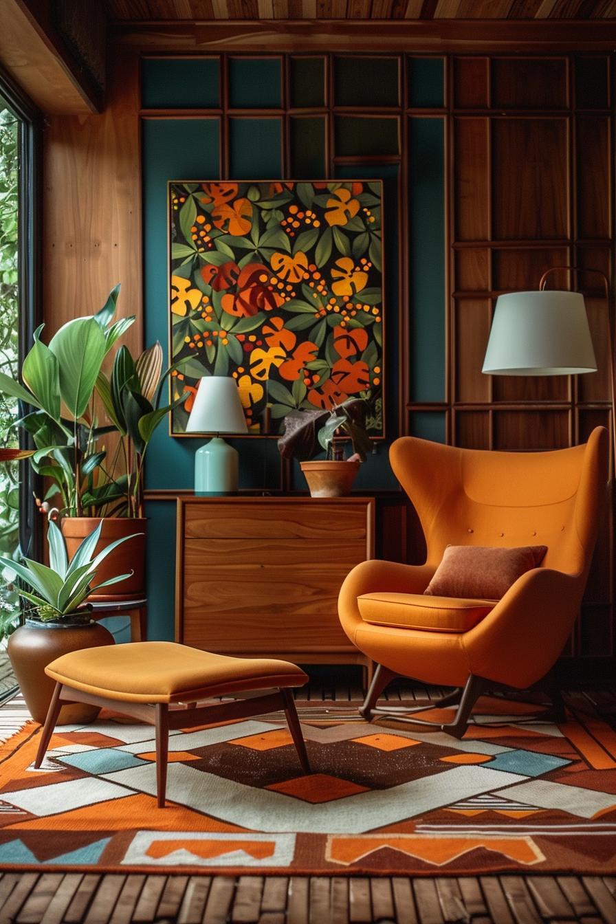 18 colorful in the middle of the century modern living room design 47 16. Lively green in modern decor-1