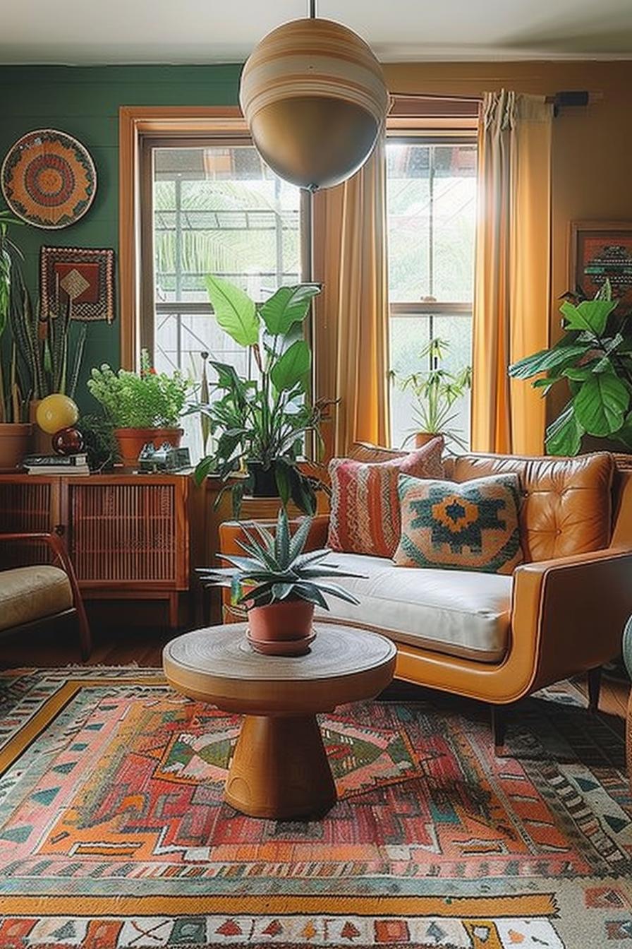 18 colorful in the middle of the century modern living room design 48 16. Lively green in modern decor-2