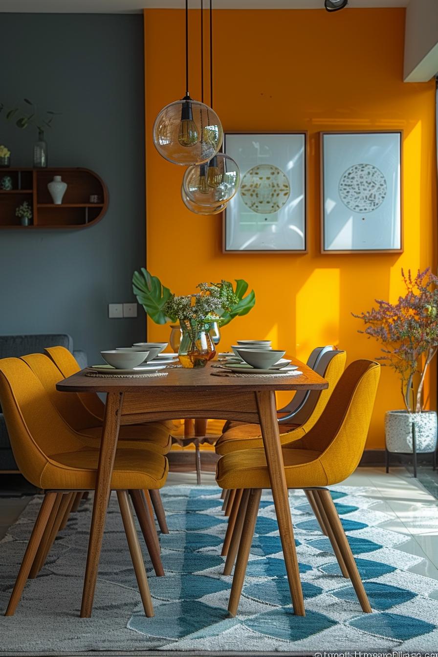 15 new modern dining room ideas in the middle of the century 41 15. Living in the middle of the century food palette-0