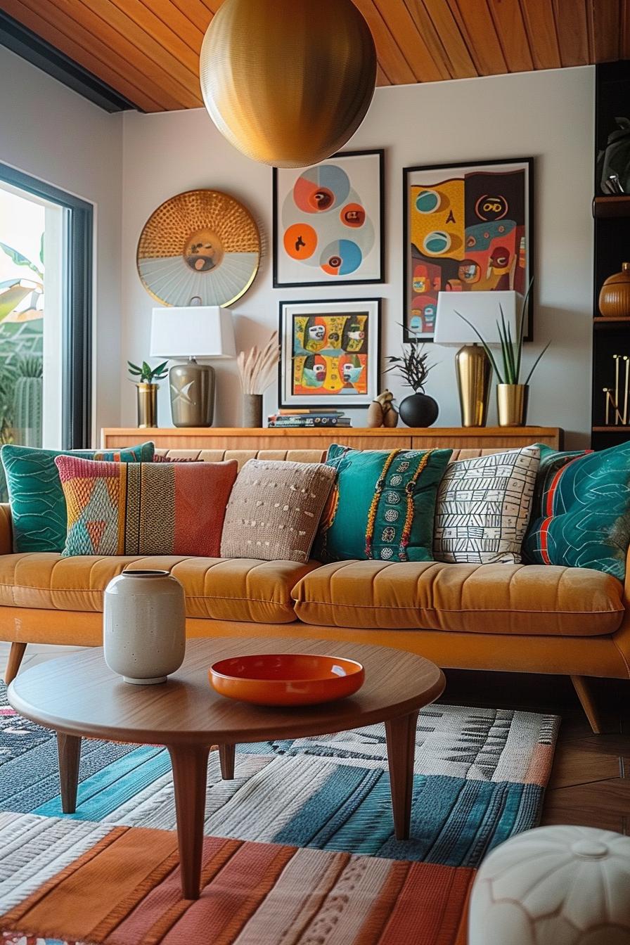 18 colorful in the middle of the century modern living room designs 31 10. Lively popart supplement-2