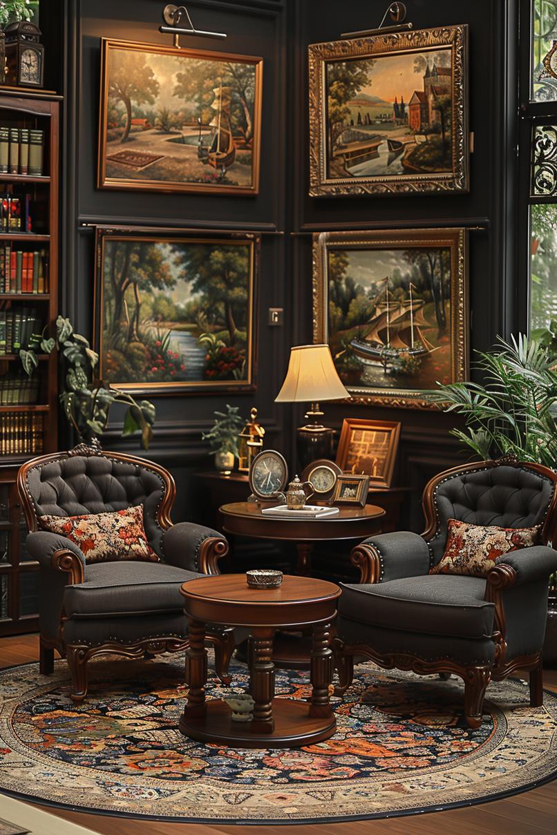 19 unique earthy living room ideas for a cozy house processing 52 15. Vintage earthy living room Inspiration-3