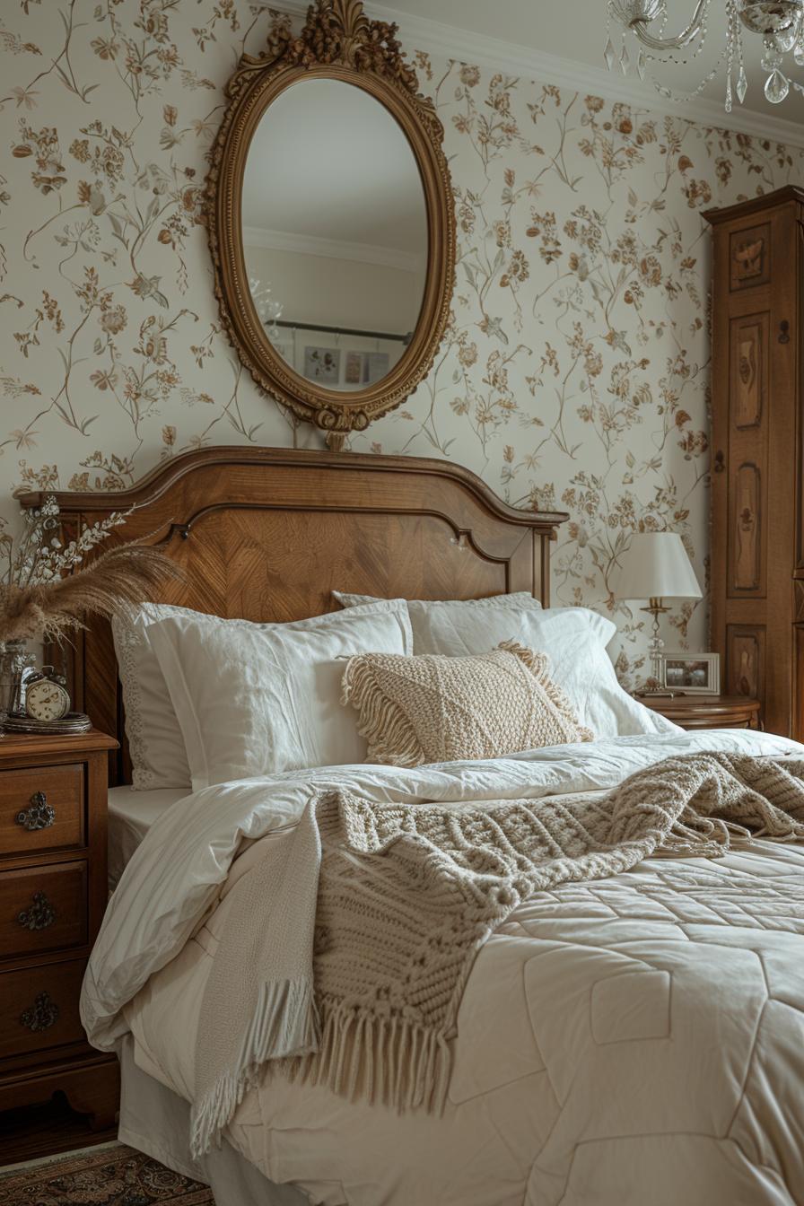 21 super sweet bedroom ideas for teenage girls 6 2. Vintage glamor for teenage bedroom-0