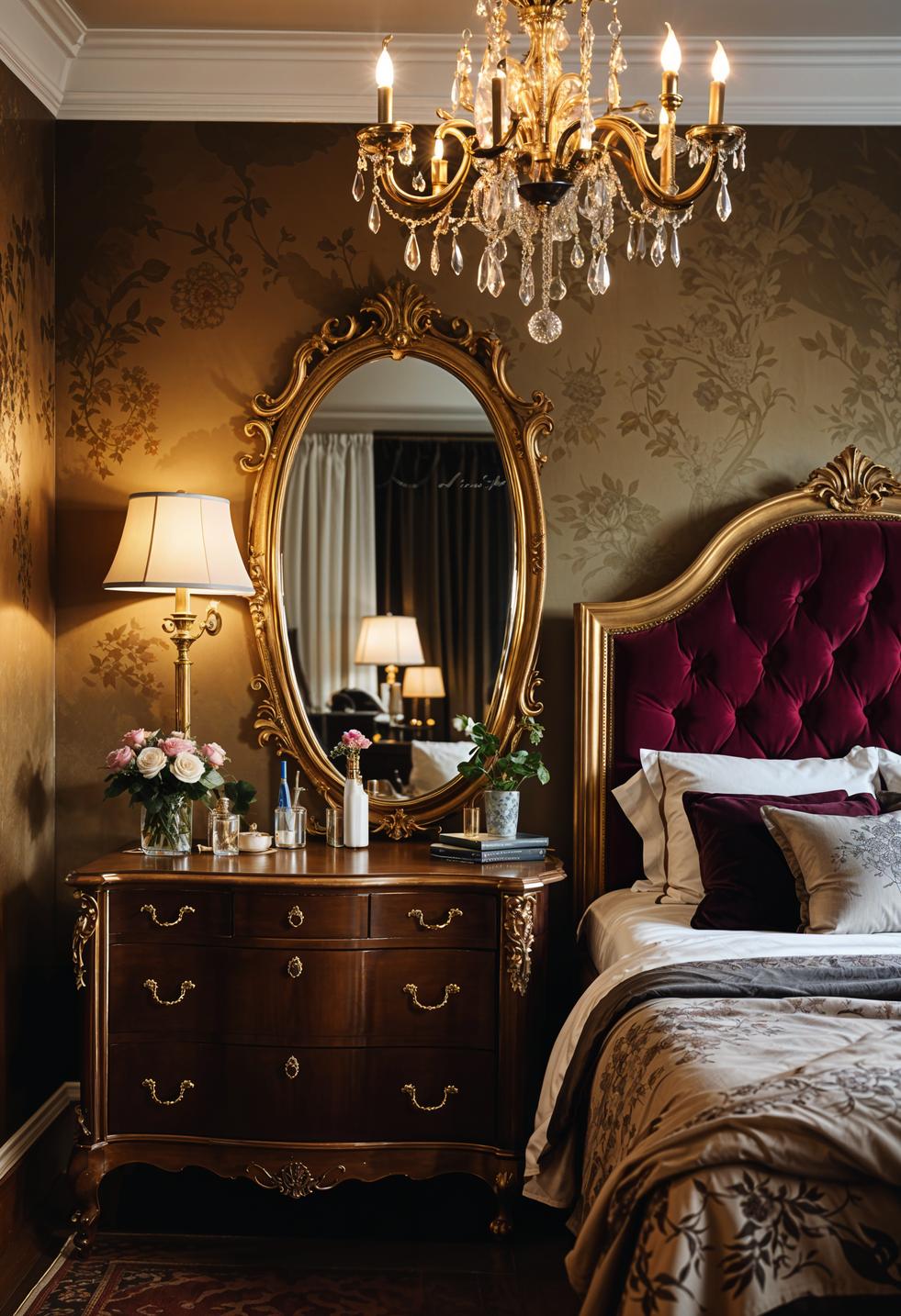 21 super sweet bedroom ideas for teenage girls 7 2. Vintage glamor for teenage bedroom-1