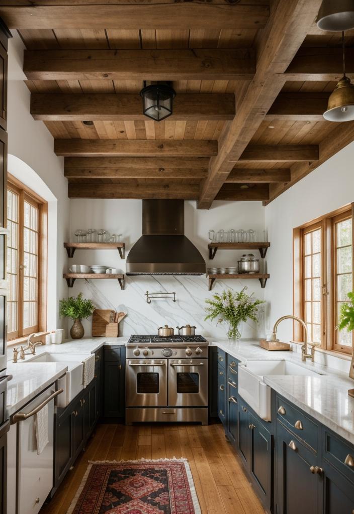 45 Timeless Kitchen Design Ideas for Everlasting Style 43 37. Vintage Kitchen Charm-0