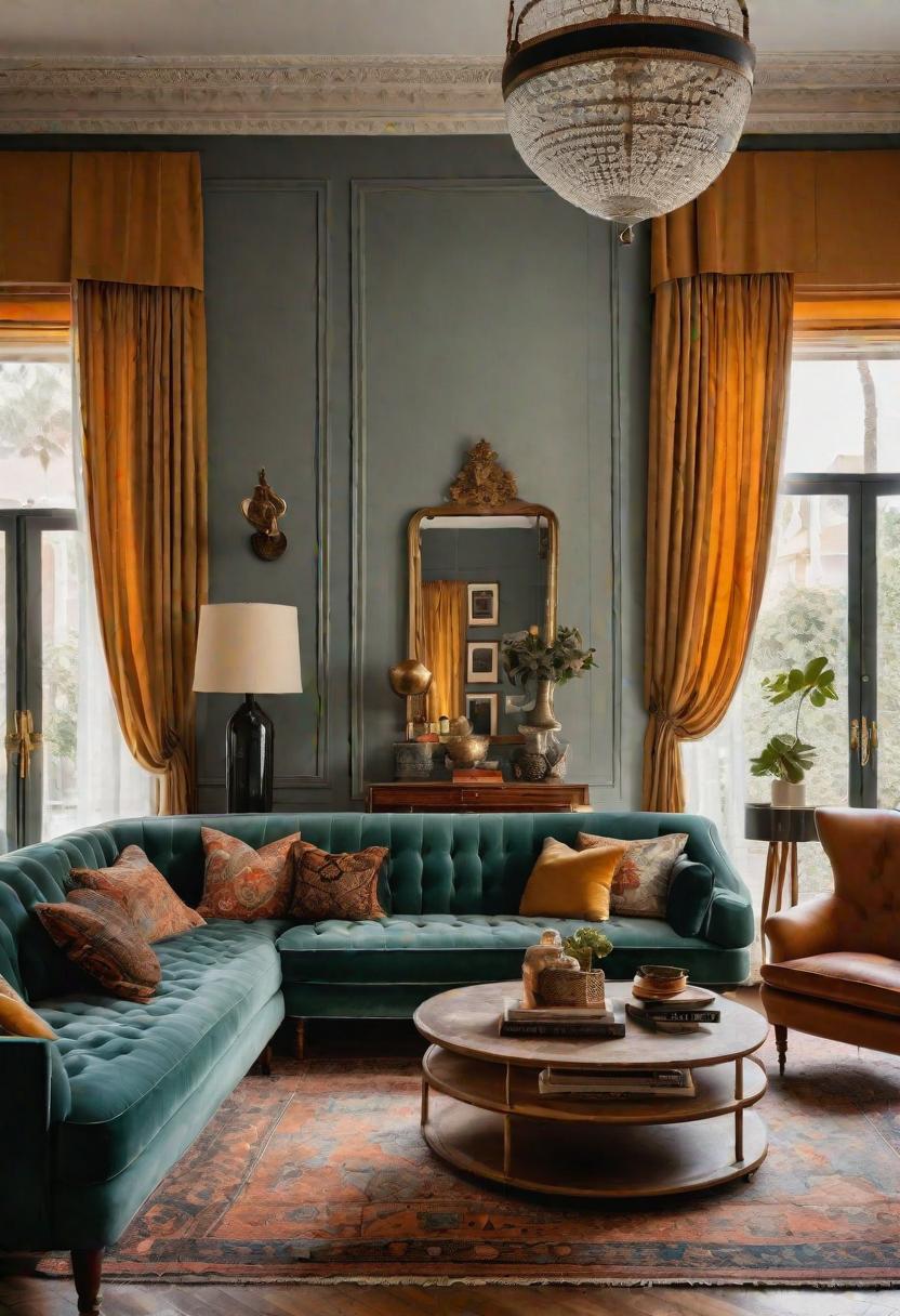 49 Modern Living Room Ideas: Create a Contemporary Haven 19 15. Vintage Living Room Inspiration-0