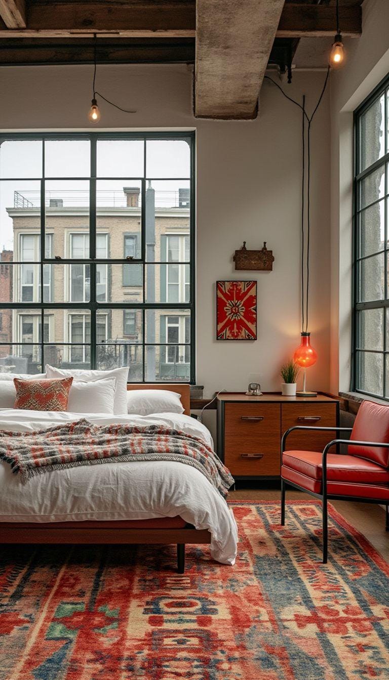 20 beautiful attic -bedroom ideas for copying 40 12. Vintage Loft Design Inspiration-0