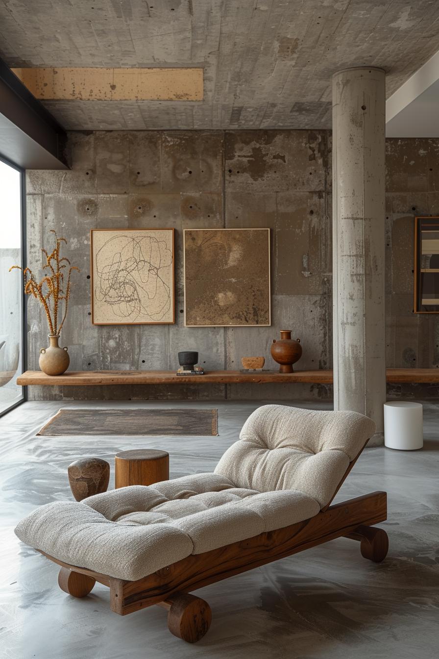 15 Best moody mid -century modern living room ideas 43 14. Vintage Vibe Gallery Wall Retreat-1