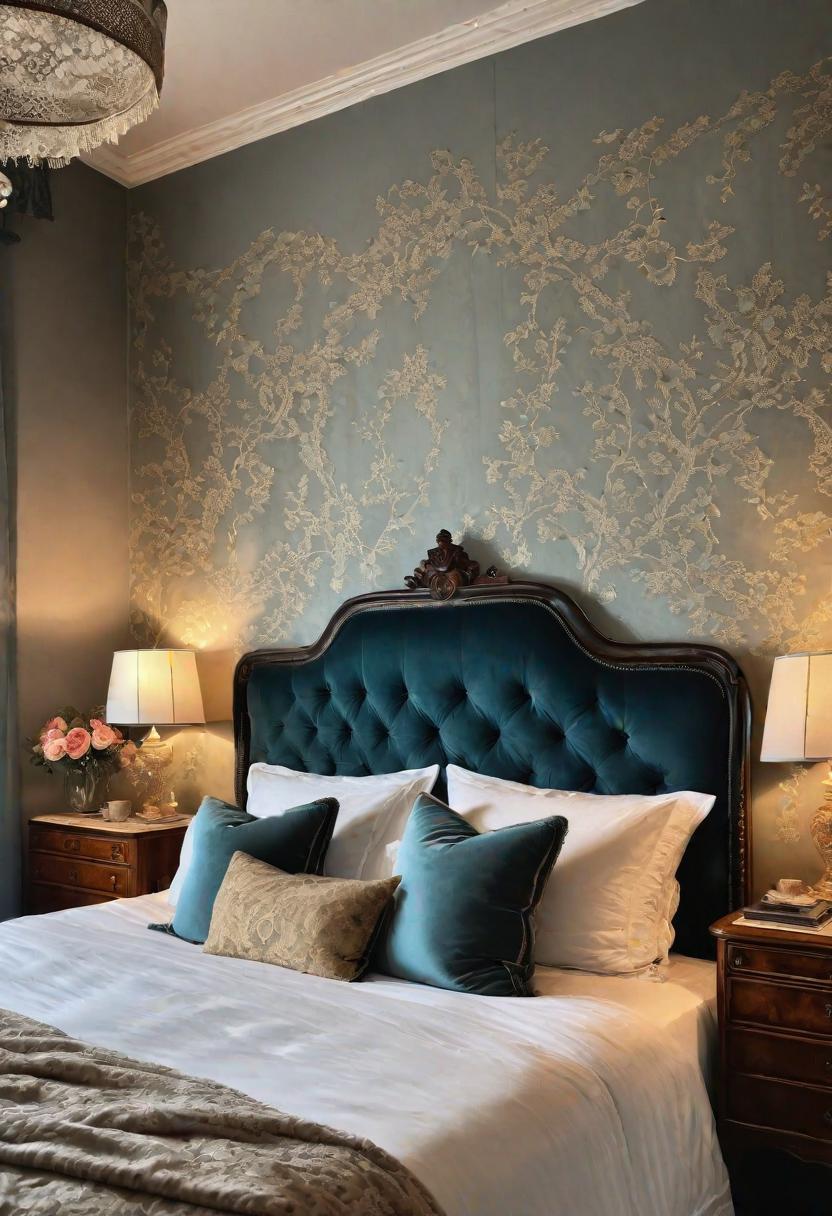 25 Eklektische Schlafzimmer Ideen für einen einzigartigen Raum 30 16. Vintage Victorian Schlafzimmer Fusion-0