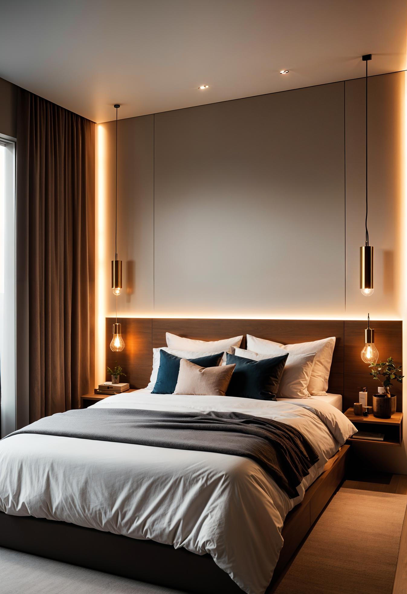 15 clever tiny bedroom ideas that you have to see 8 3. Wall lighting for small bedroom-0