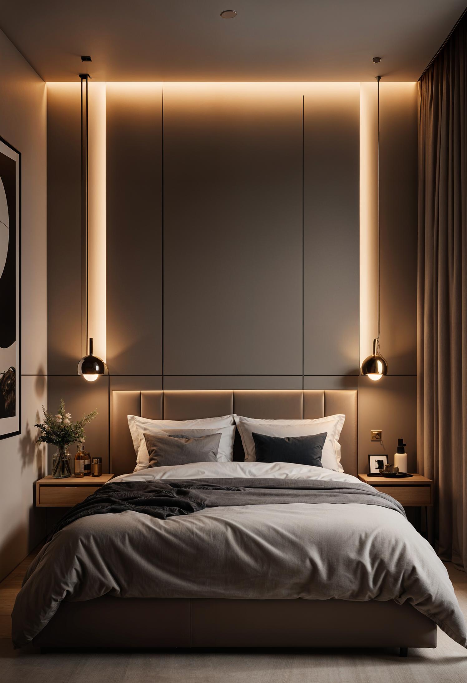 15 clever tiny bedroom ideas that you have to see 10 3. Wall lighting for small bedroom-2