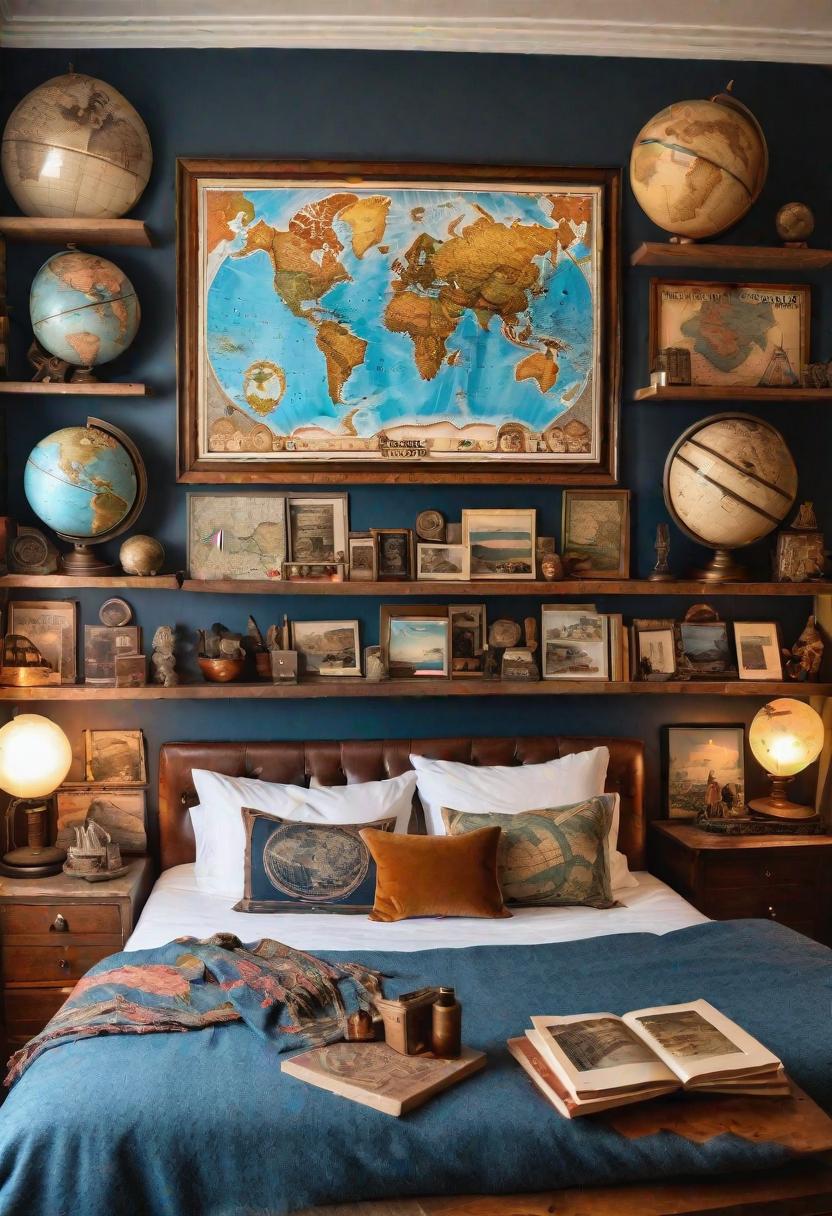25 Eklektische Schlafzimmer Ideen für einen einzigartigen Raum 23 12. wehlust-inspiriertes Schlafzimmer Dekor-0