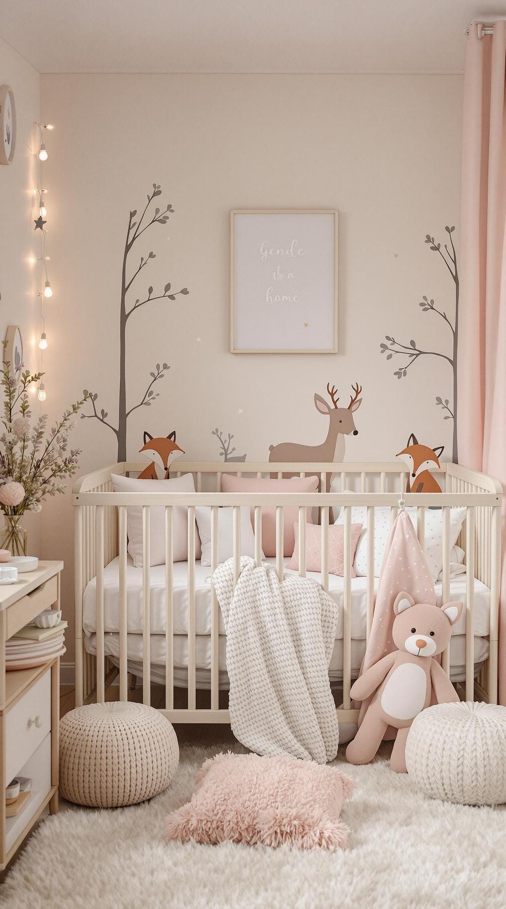 21 Enchanted Forest Nurily Ideas for a magical mood 6 2. Rolled forest creatures with muffled pastels and soft textiles-0