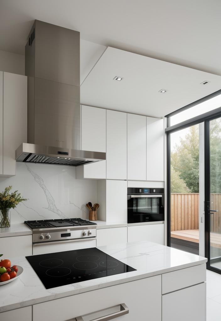 39 Cutting-Edge Modern Kitchen Design Ideas: Contemporary Style 34 26. WiFi-Enabled Ventilation Hoods-0