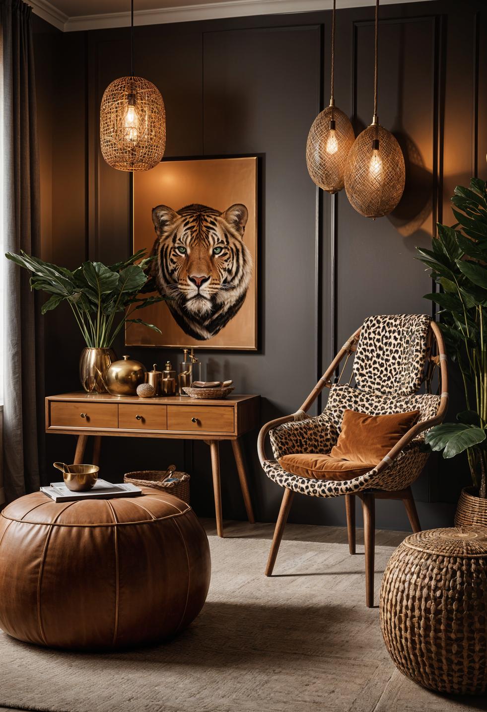 48 Super Cute Dream Room Inspirations for Ultimate Coziness! 17 12. Wild Safari Dream Room Ideas-1