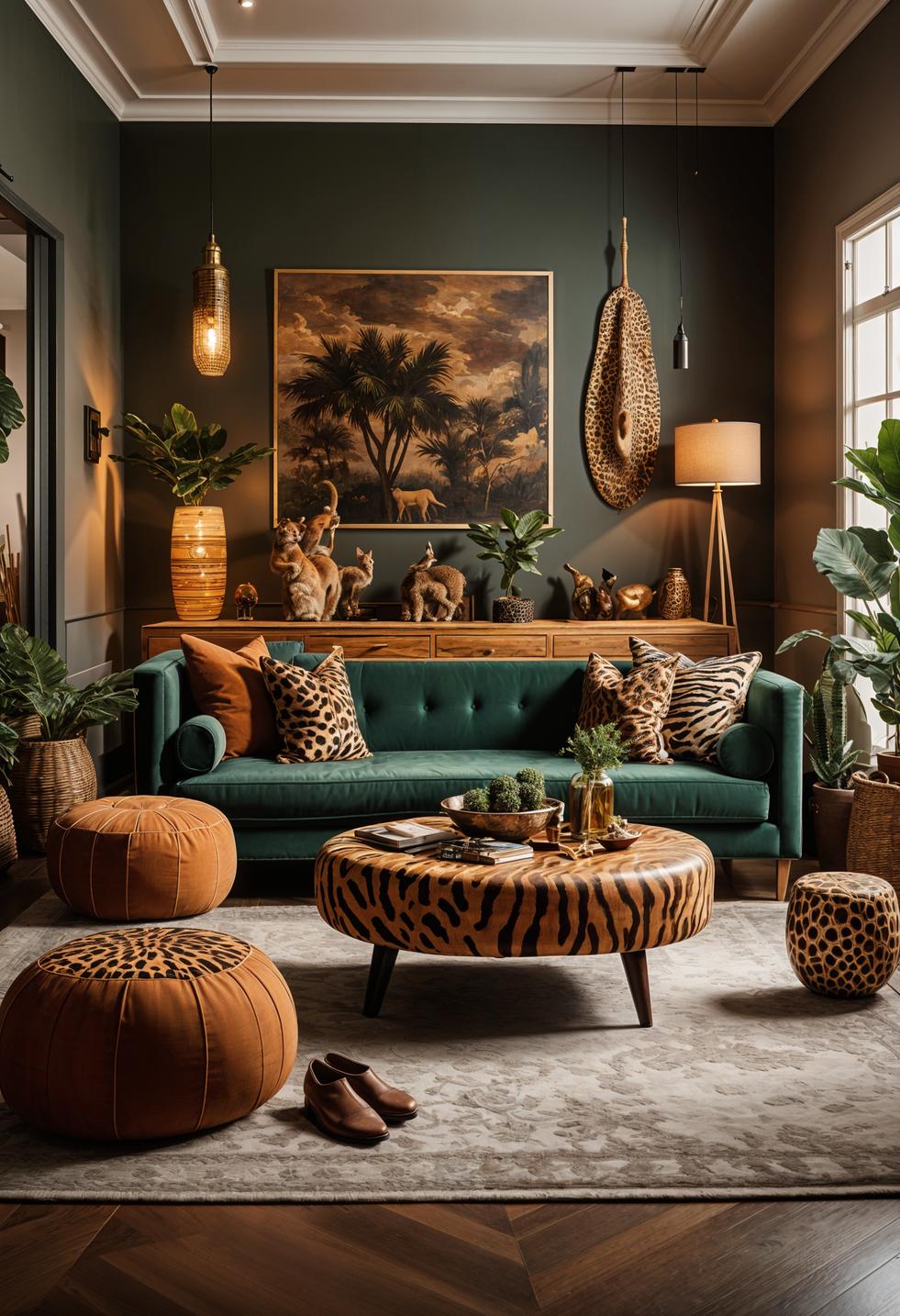 48 Super Cute Dream Room Inspirations for Ultimate Coziness! 18 12. Wild Safari Dream Room Ideas-2