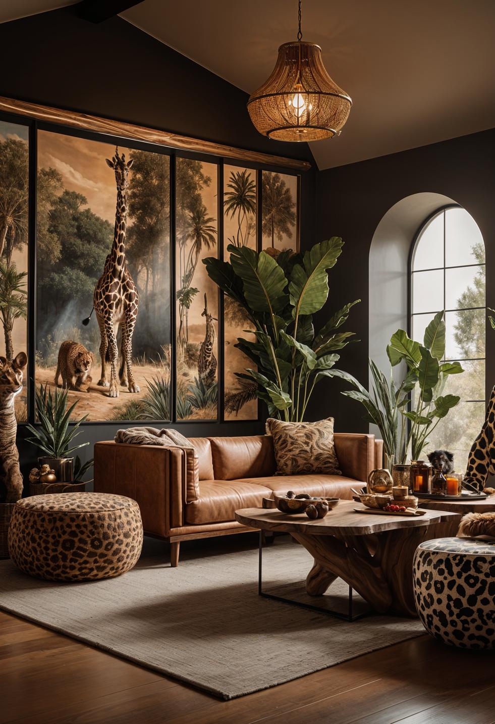 48 Super Cute Dream Room Inspirations for Ultimate Coziness! 19 12. Wild Safari Dream Room Ideas-3