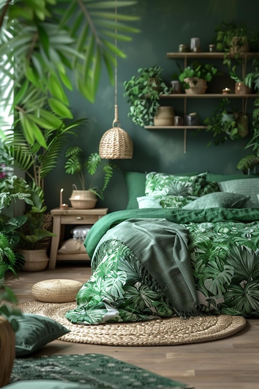 19 Best earthy modern bedroom ideas for a cozy retreat 20 6. Wilderness-inspired bedroom decor-0