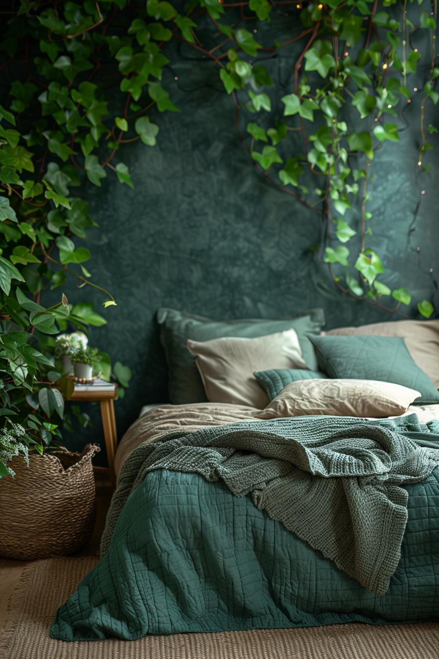19 Best earthy modern bedroom ideas for a cozy retreat 21 6. Wilderness-inspired bedroom decor-1