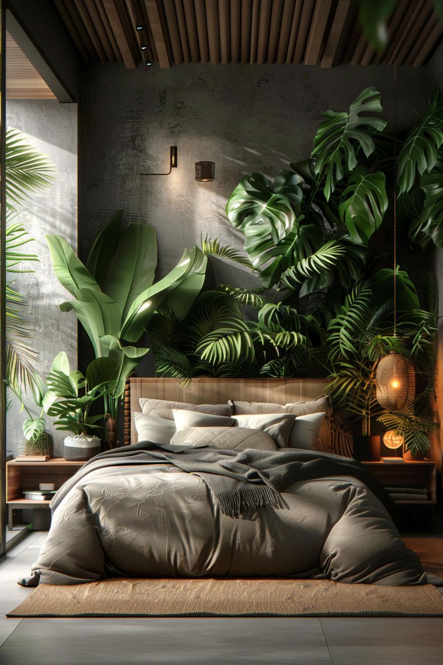 19 Best earthy modern bedroom ideas for a cozy retreat 22 6. Wilderness-inspired bedroom decor