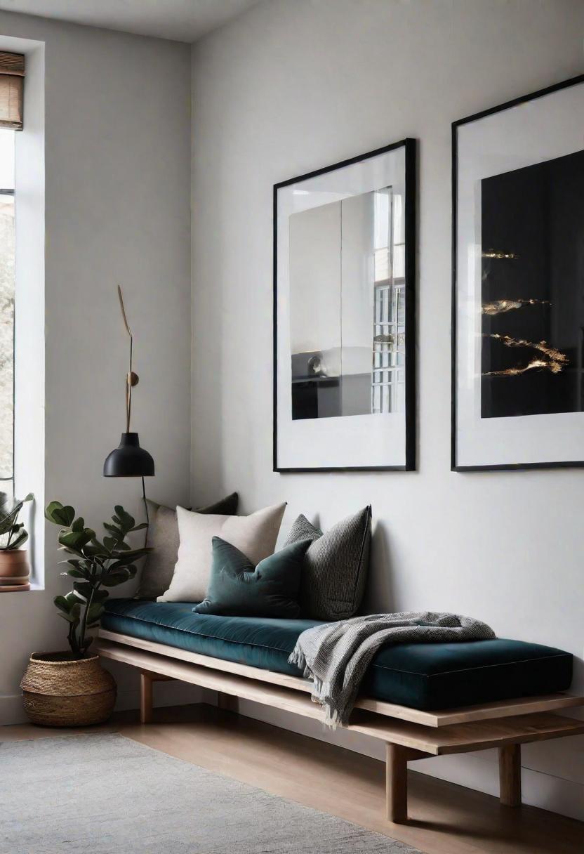 Small Space, Big Impact: 34 Minimalist Living Room Ideas for Every Apartment 23 21. Window Storage Bench Solution-0