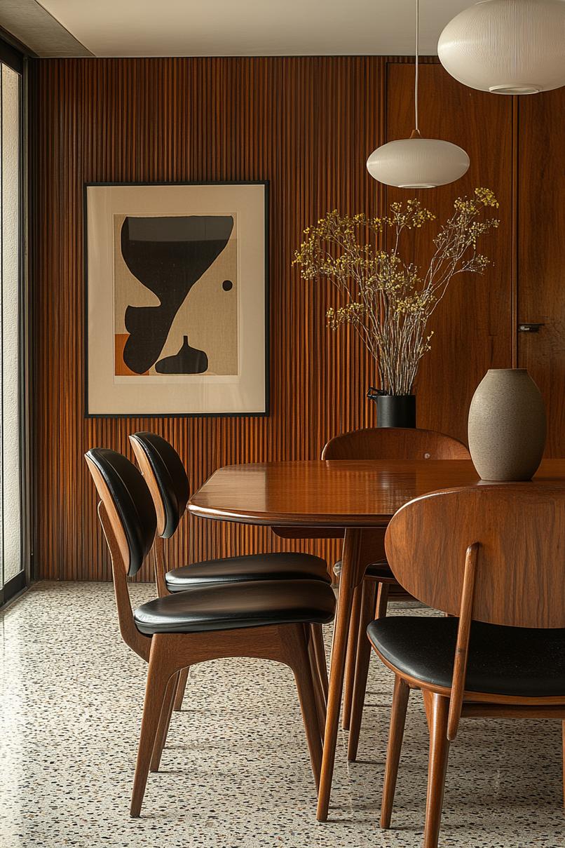 23 breathtaking modern dining tables from the middle of the century, which they worship 54 20. Holzton mixture in dining tables-1