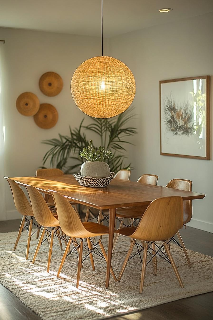 23 breathtaking modern dining tables from the middle of the century, which you love 55 20. Wooden mixture in Esstabellen-2