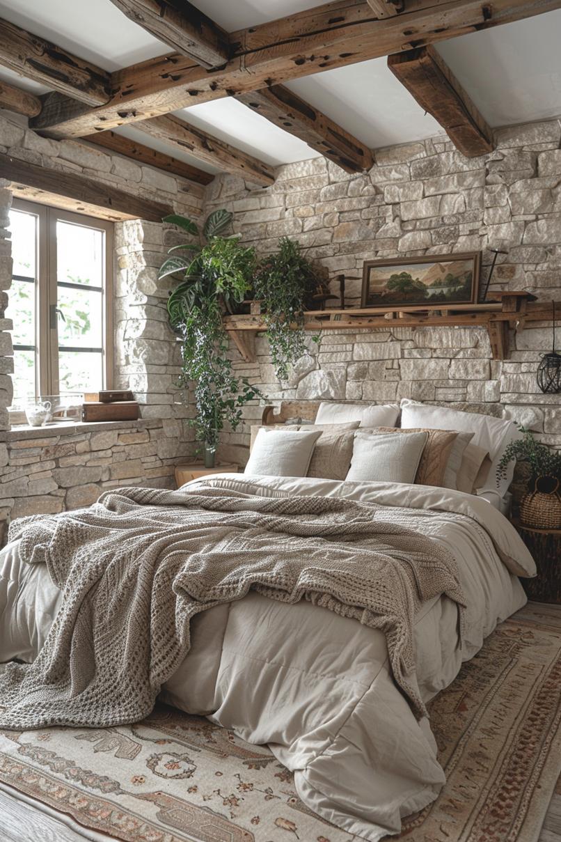 19 Best earthy modern bedroom ideas for a cozy retreat 10 3. Wald whisper bedroom retreat-0