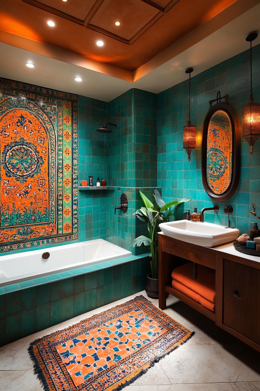 15 new bathroom design trends for 2024 and 2025 41 14. Celly Tiles trend in the bathroom-0