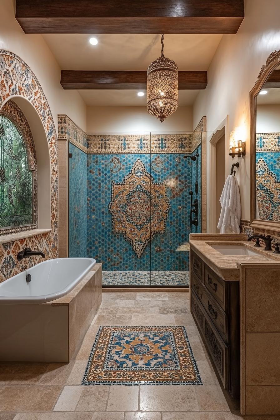 15 new bathroom design trends for 2024 and 2025 42 14. Celly tiles trend in bathroom-1