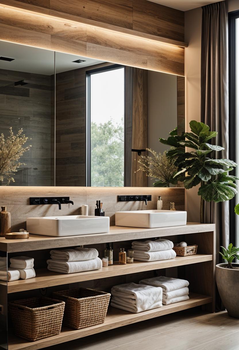 29 Breathtaking Bathroom Decor Ideas to Revamp Your Space 60 27. Zen-Inspired Bathroom Decor-0