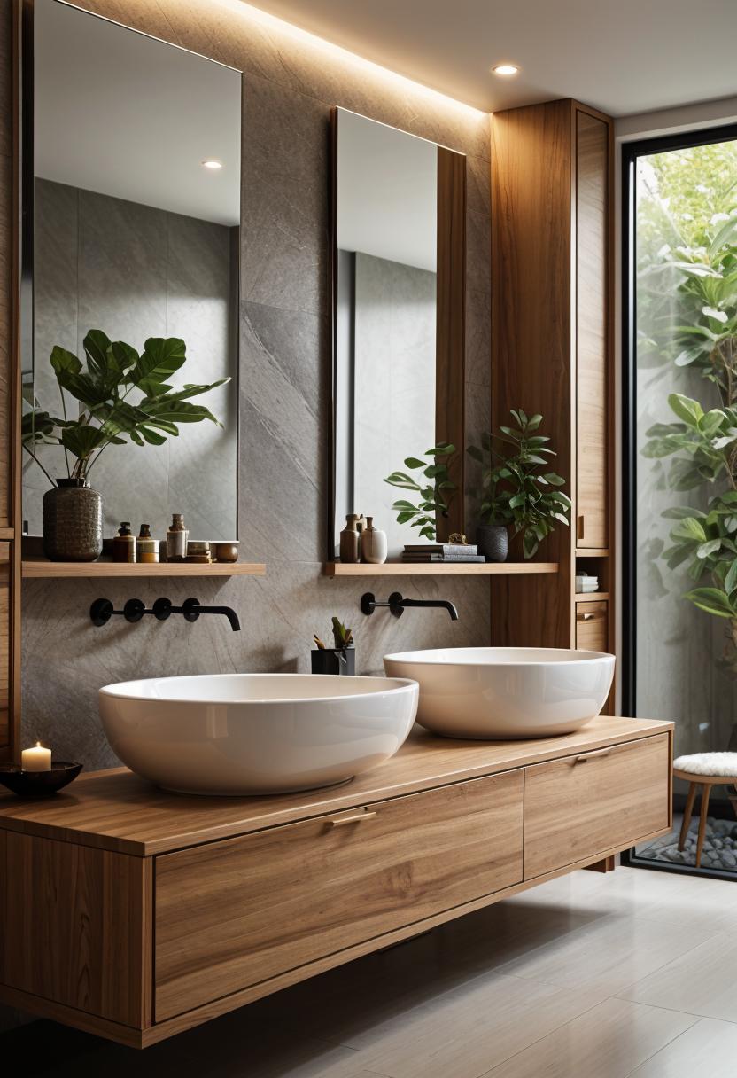 29 Breathtaking Bathroom Decor Ideas to Revamp Your Space 61 27. Zen-Inspired Bathroom Decor-1