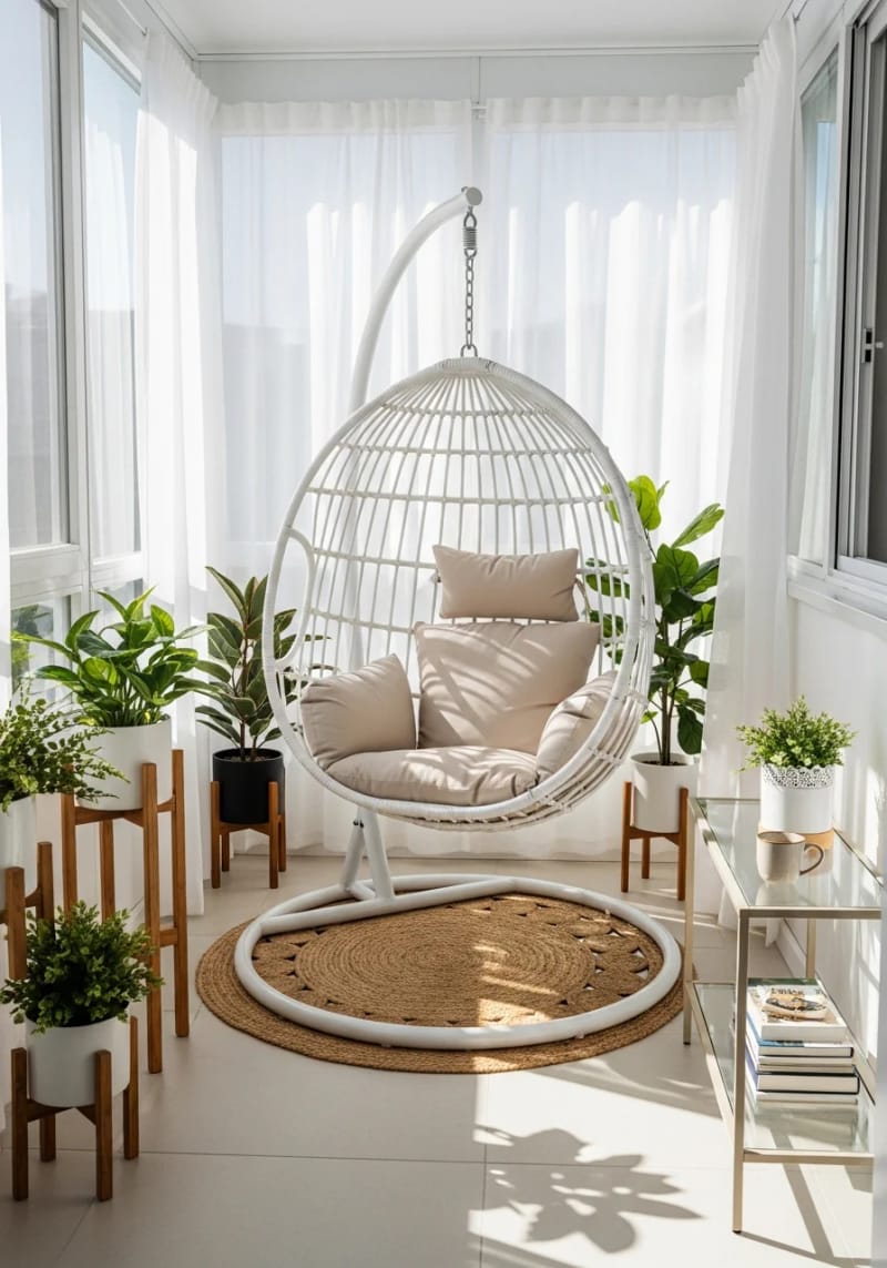 19 small conservatory ideas to open small rooms 14 Inner slopes for playful, space-saving comfort 1