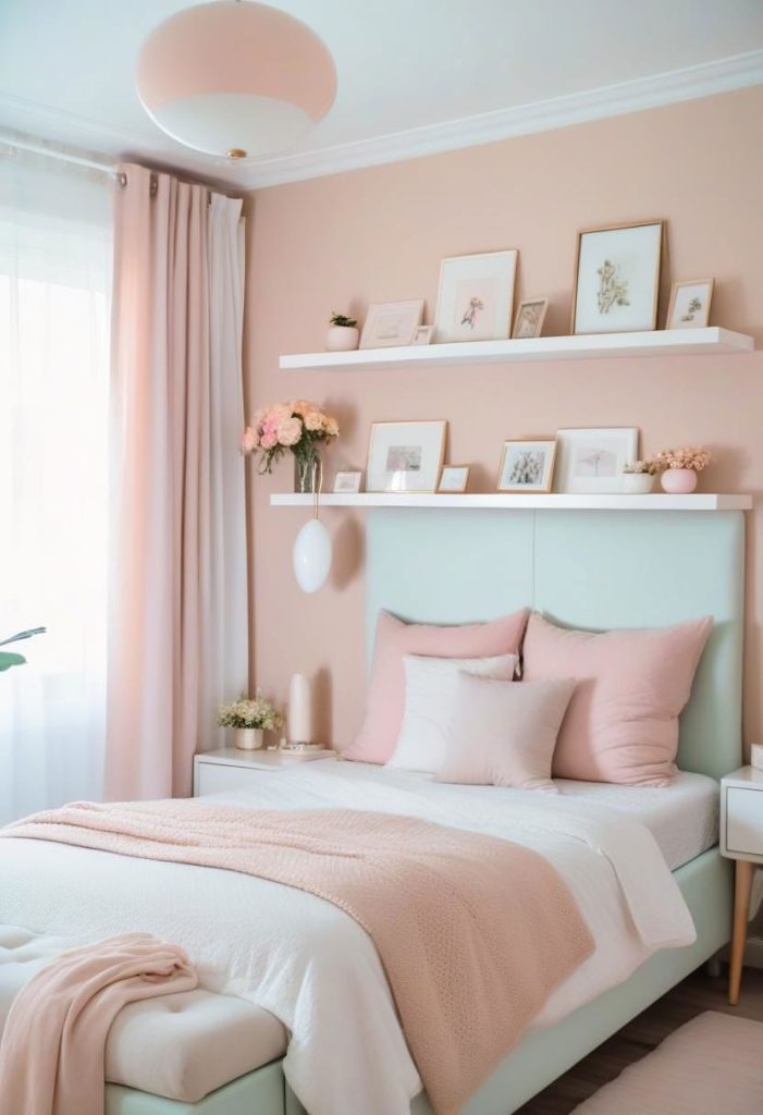 36 Charming small bedroom decor ideas for women 3 Small bedroom decoration ideas for women 1