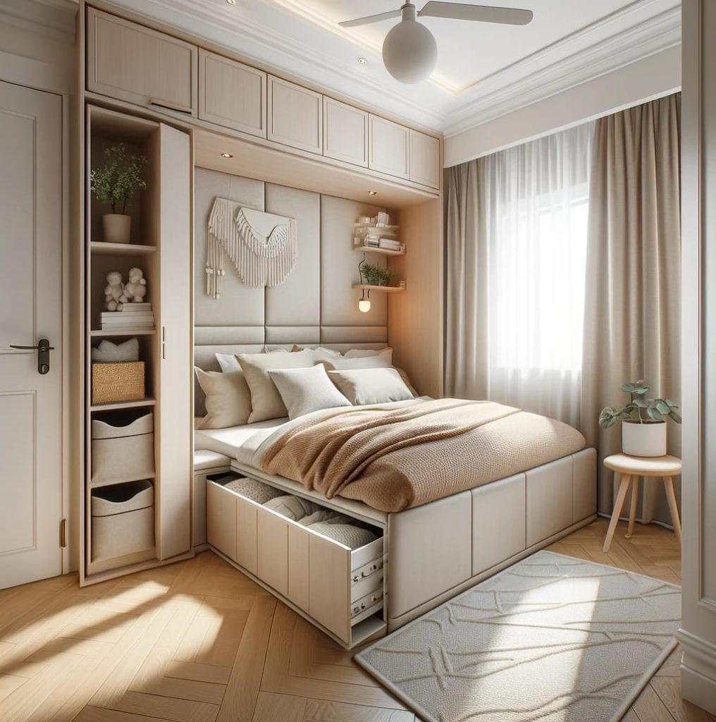 36 Charming small bedroom decor ideas for women 28 Small bedroom decor ideas for women 18