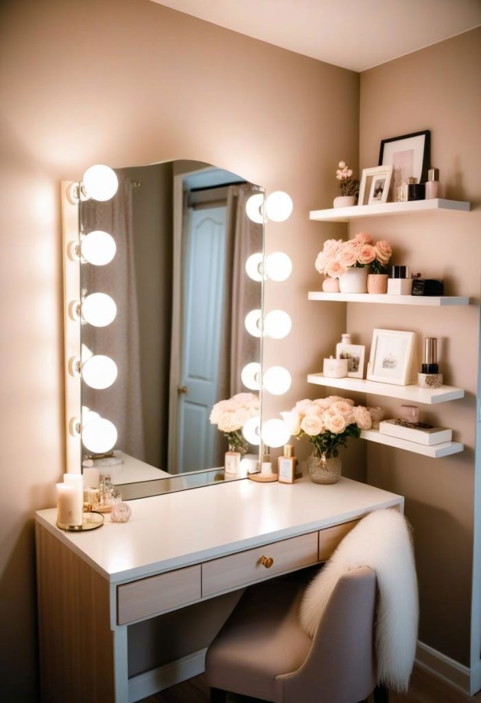 36 charming small bedroom decor ideas for women 42 Small bedroom decor ideas for women 30b