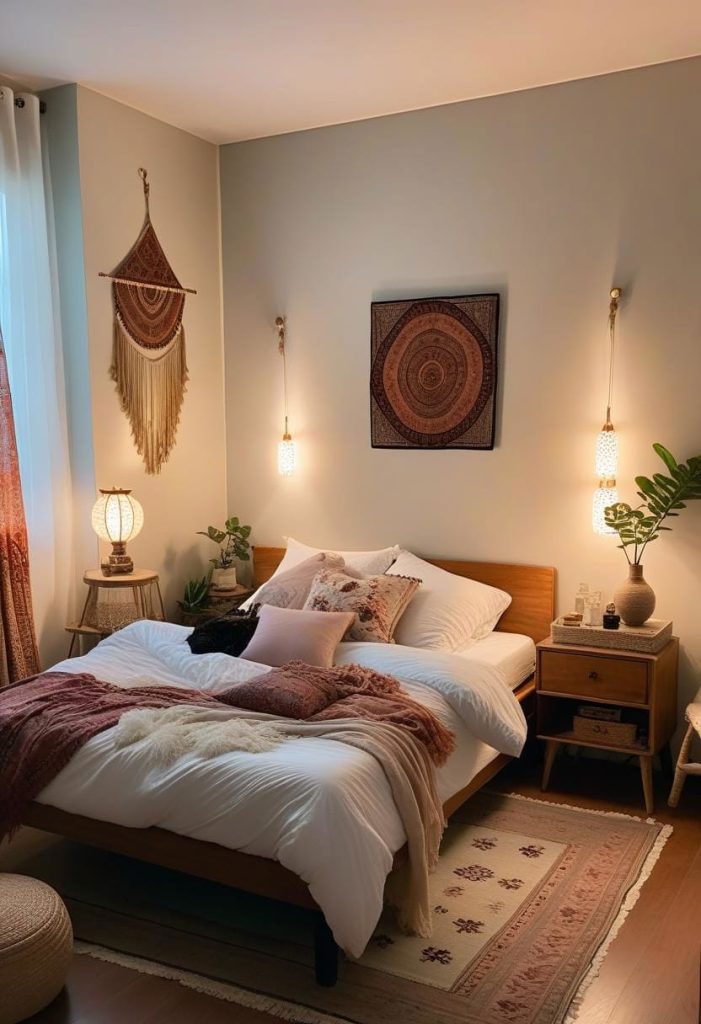 36 Charming small bedroom decor ideas for women 46 Small bedroom decor ideas for women 33b