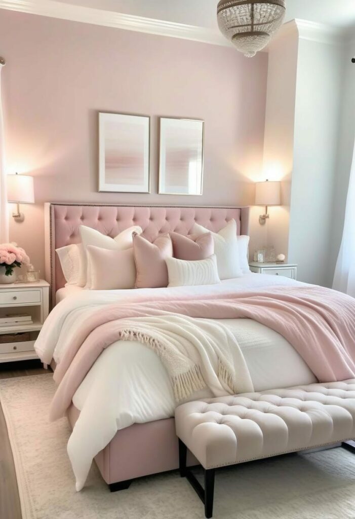 36 Charming small bedroom decoration ideas for women 50 Small bedroom decor ideas for women 36b