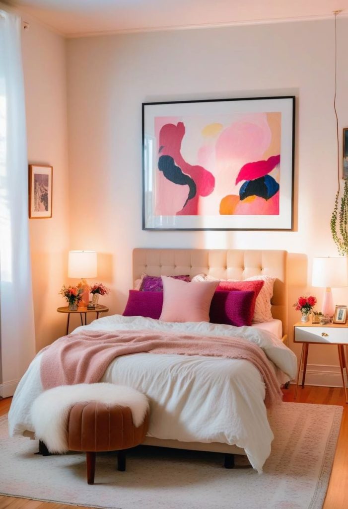 36 Charming small bedroom decor ideas for women 12 Small bedroom decor ideas for women 6