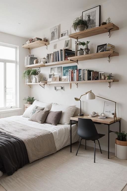 20 small bedroom ideas for couples (create a cozy harbor) 6 Small bedroom ideas for couples - 04