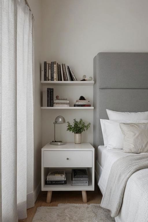 20 small bedroom ideas for couples (create a cozy harbor) 9 Small bedroom ideas for couples - 07